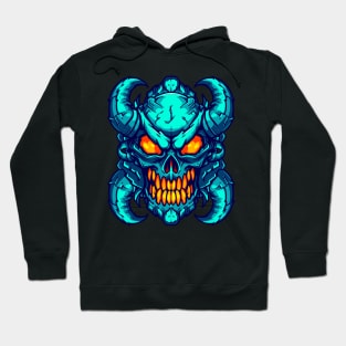 freeze face Hoodie